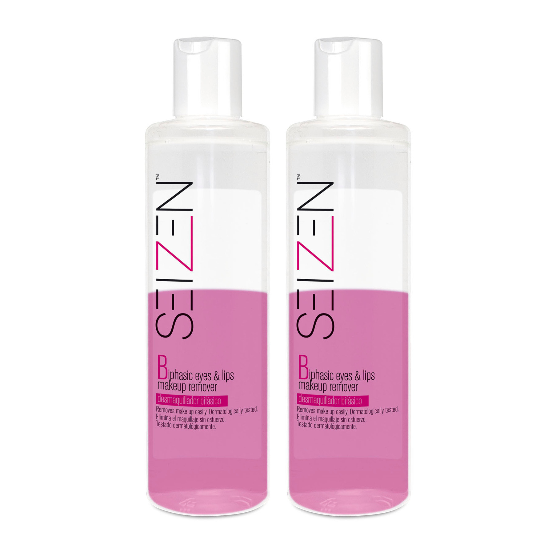Yeux et lvres biphasiques 200 ml seizen paquet de 2