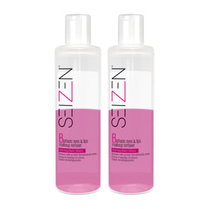 Yeux et lvres biphasiques 200 ml seizen paquet de 2