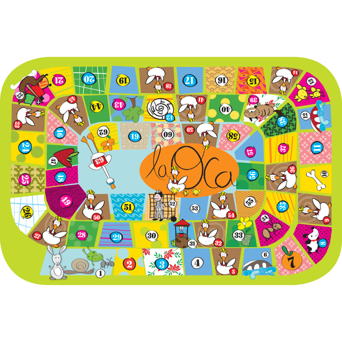 Alfombras vinílicas de Ceramiko - Juego La Oca