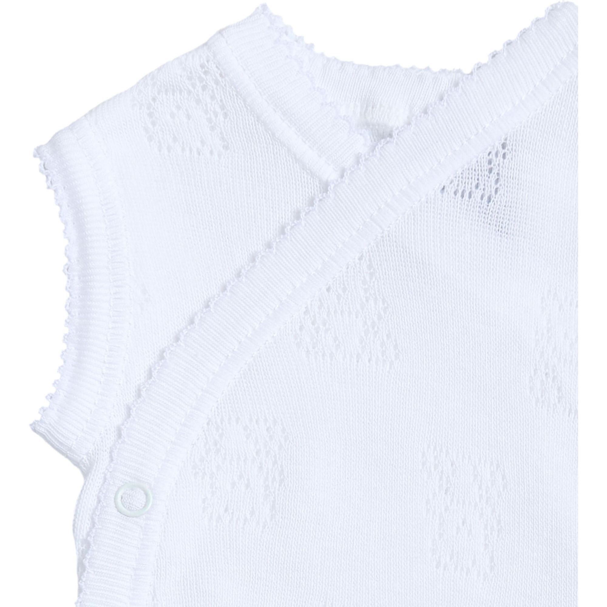 Body cruzado bebé tirantes calado ositos