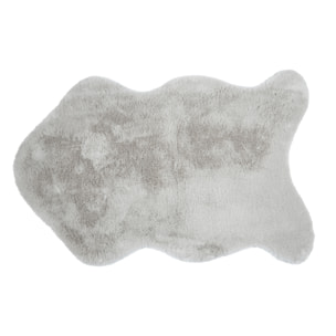 Tapis doux forme peau - Naturel