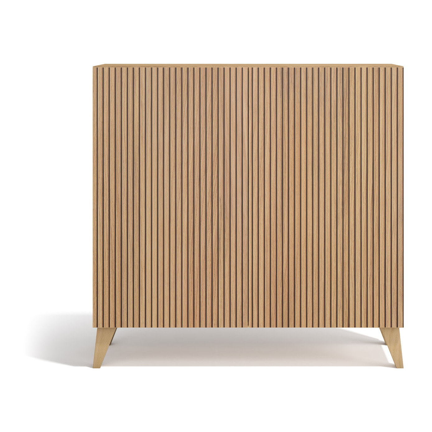 Zapatero Sunne melamina roble dorado puertas impresión vallado 90x90x27cm