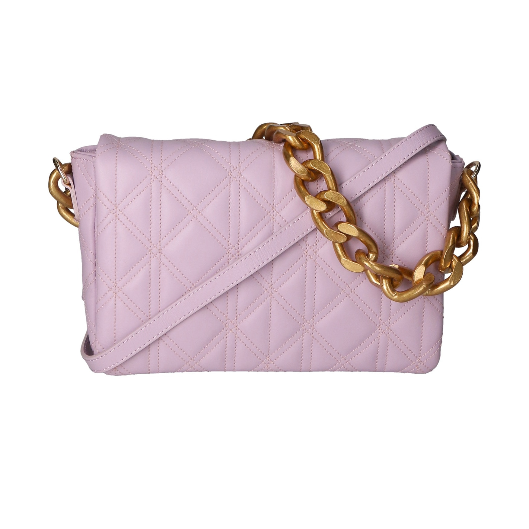 Borsa a spalla da donna - Modello Aurélia - Vera pelle - 25.0 x 17.0 x 9.0 cm