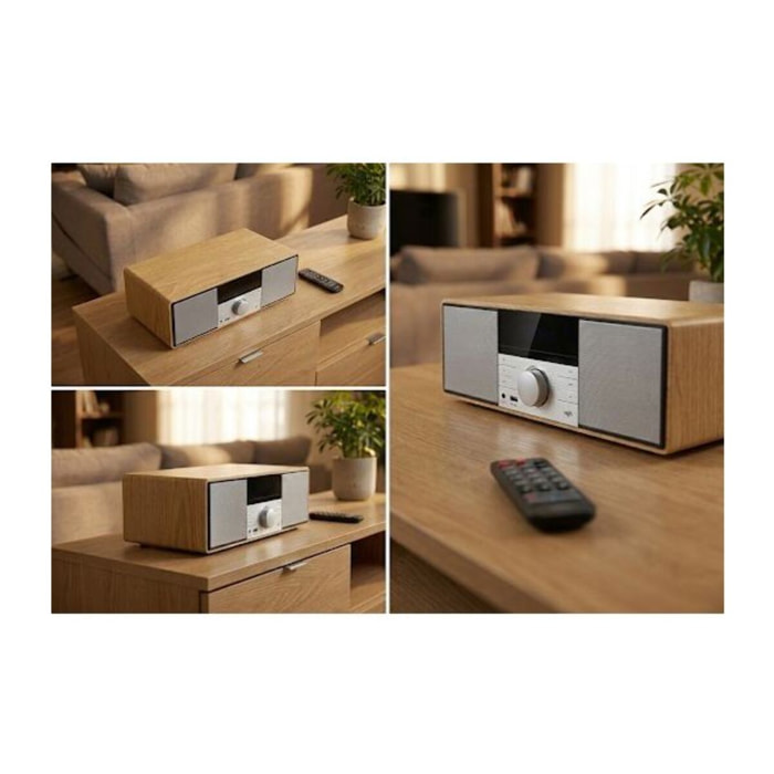 Chaîne HiFi Grundig WMS3000BT Noir GRUNDIG - Mr Scandinave