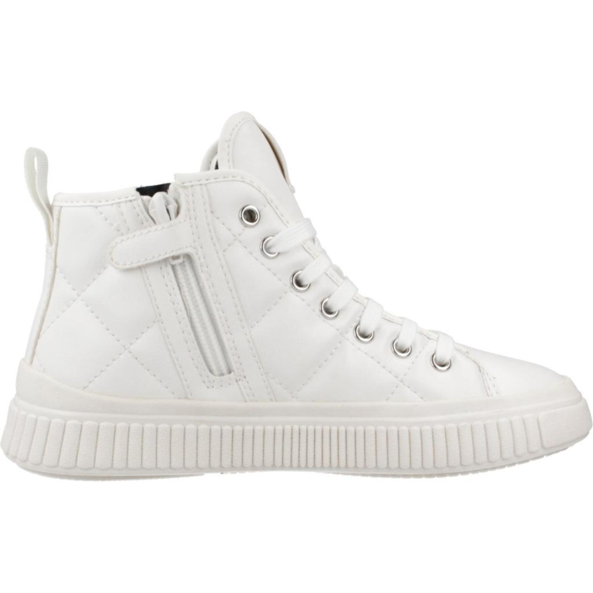 Zapatillas Niña de la marca GEOX  modelo J LAQUINNY BLANCO