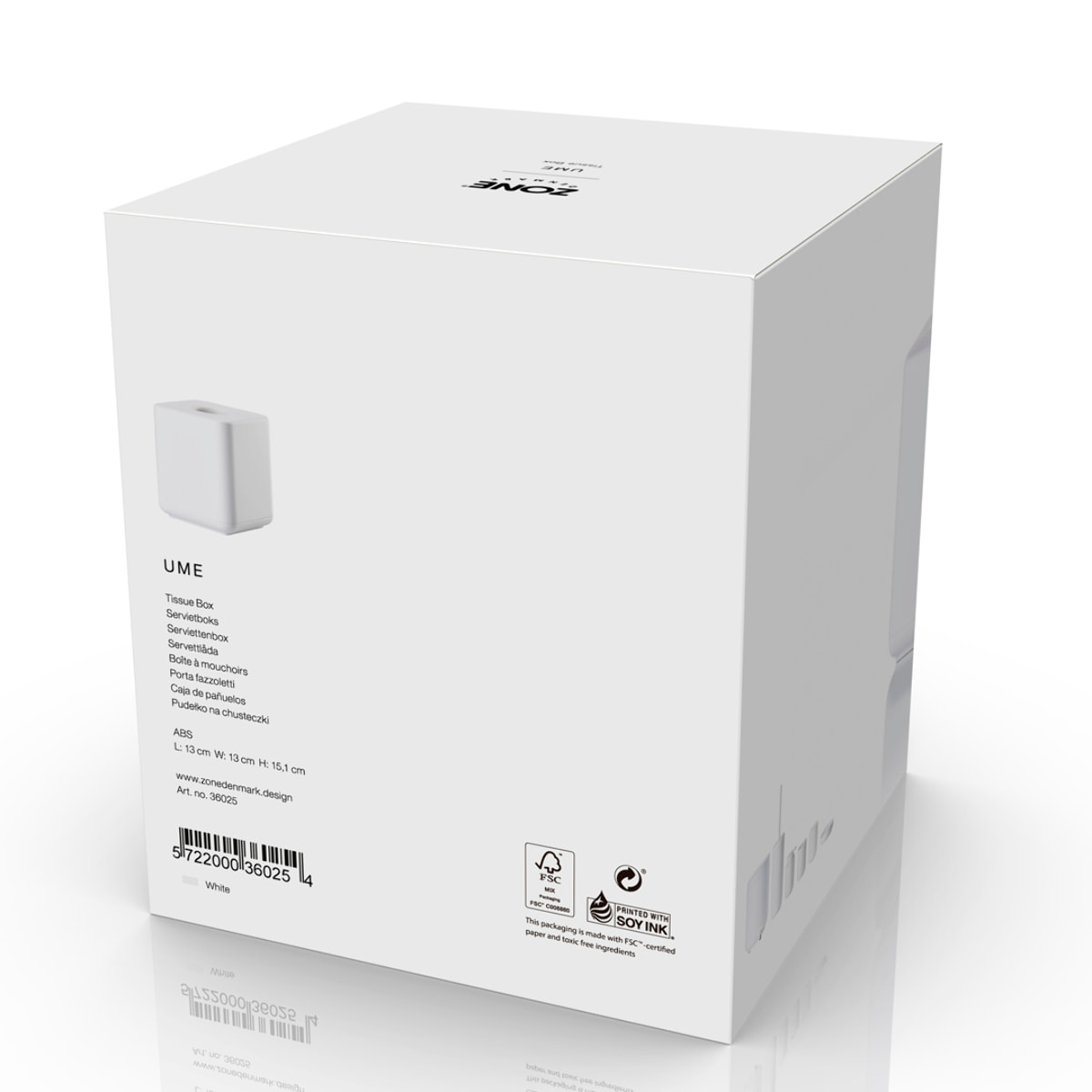 Boîte à mouchoirs Ume