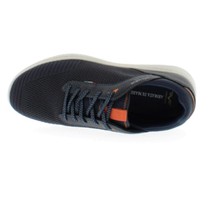 Armata di Mare Scarpe Uomo Sneakers Casual Stringate con Soletta Rimovibile in Memory Foam AMU S24M541 Navy