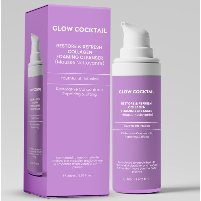 Limpiador refrescante de colágeno