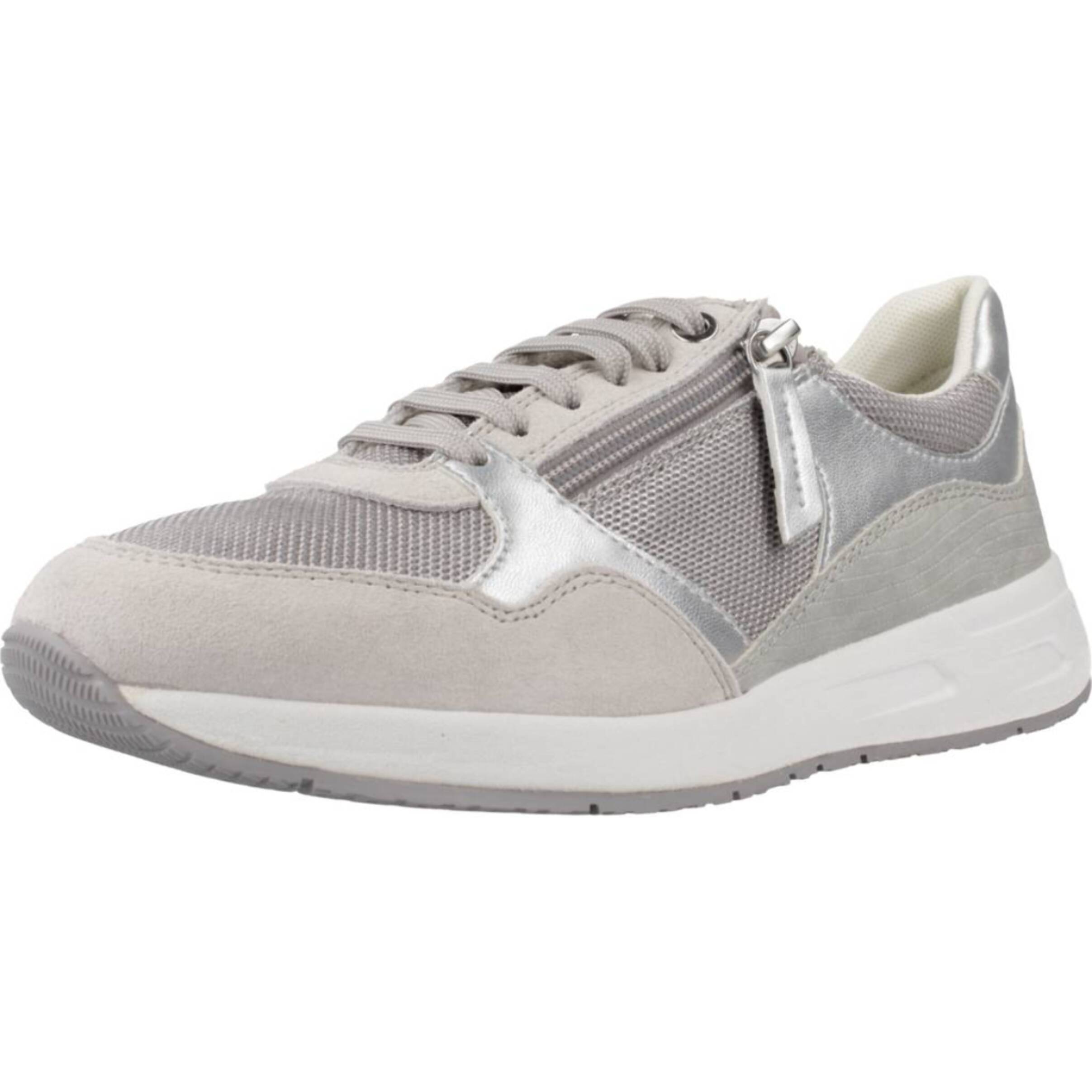 Sneakers de  Mujer de la marca GEOX  modelo D BLUMYA B PLATA