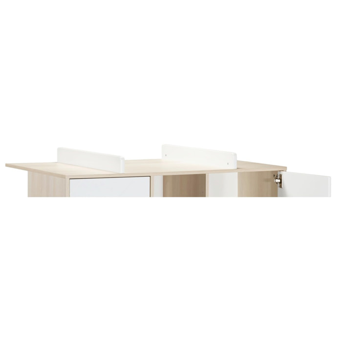 Plan à langer pour commode 1 porte 3 tiroirs