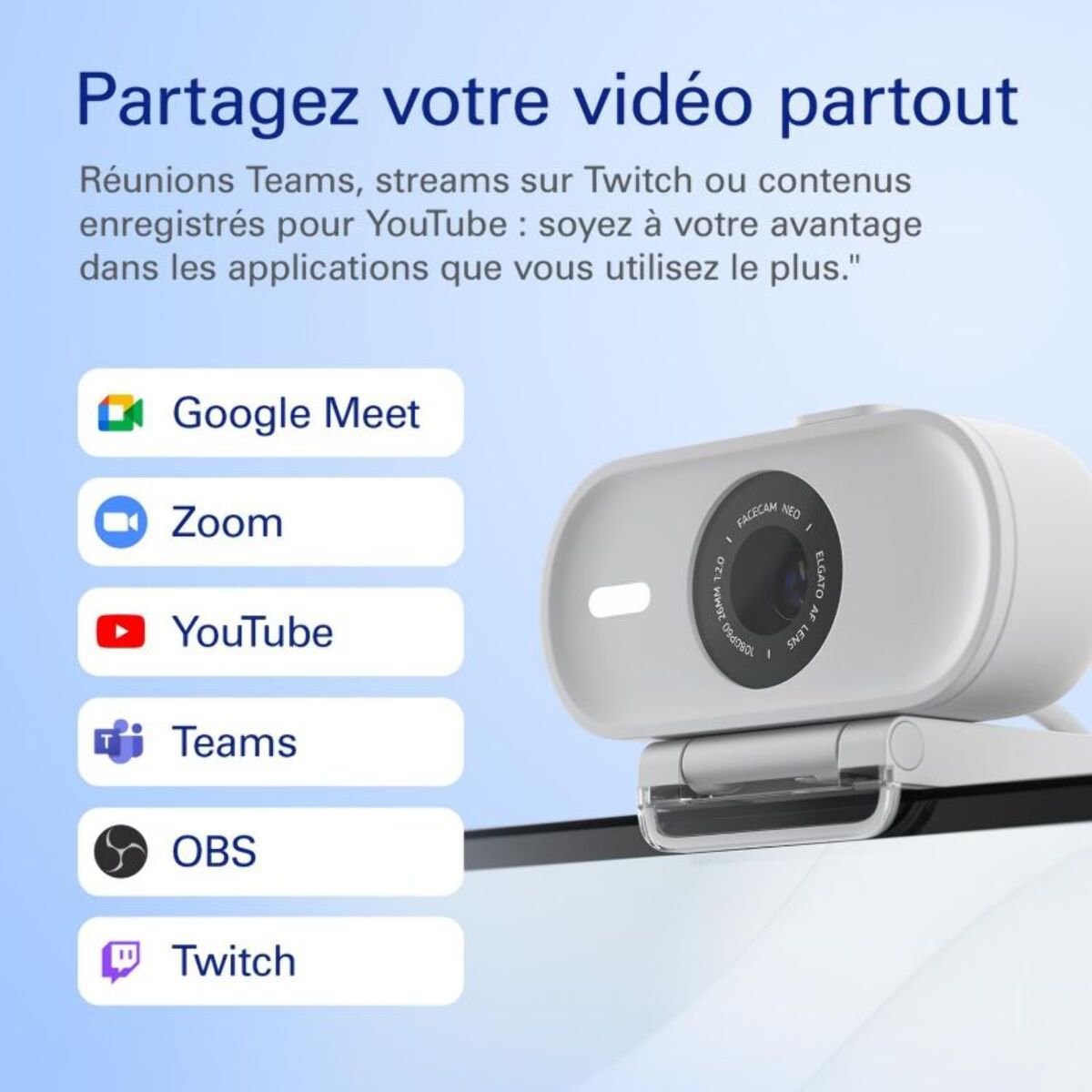 Webcam ELGATO Facecam Neo