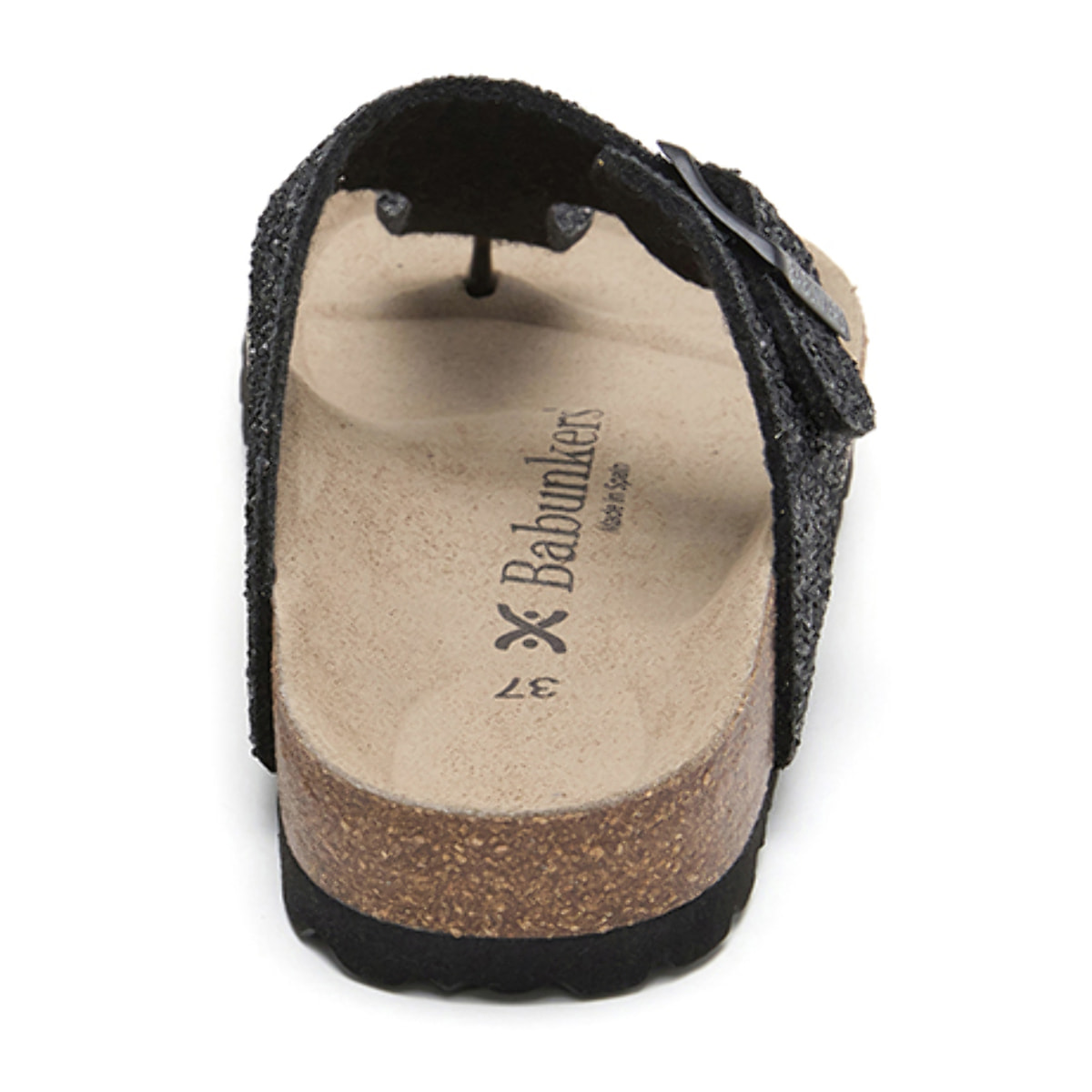 SANDALIA BABUNKERS NEGRO