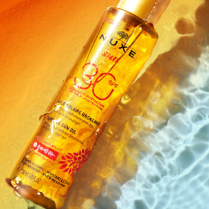 Nuxe Sun  - Huile solaire bronzante haute protection SPF30 - Tous types de peaux - 150ml