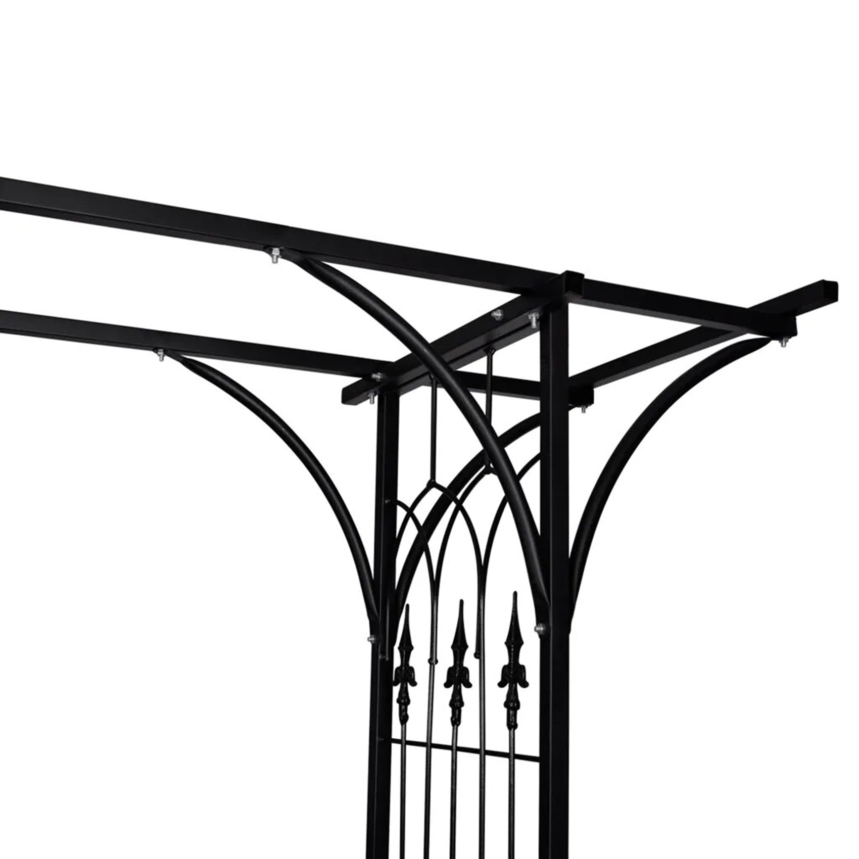 Arche de jardin - Noir