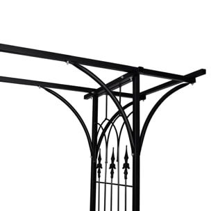 Arche de jardin - Noir