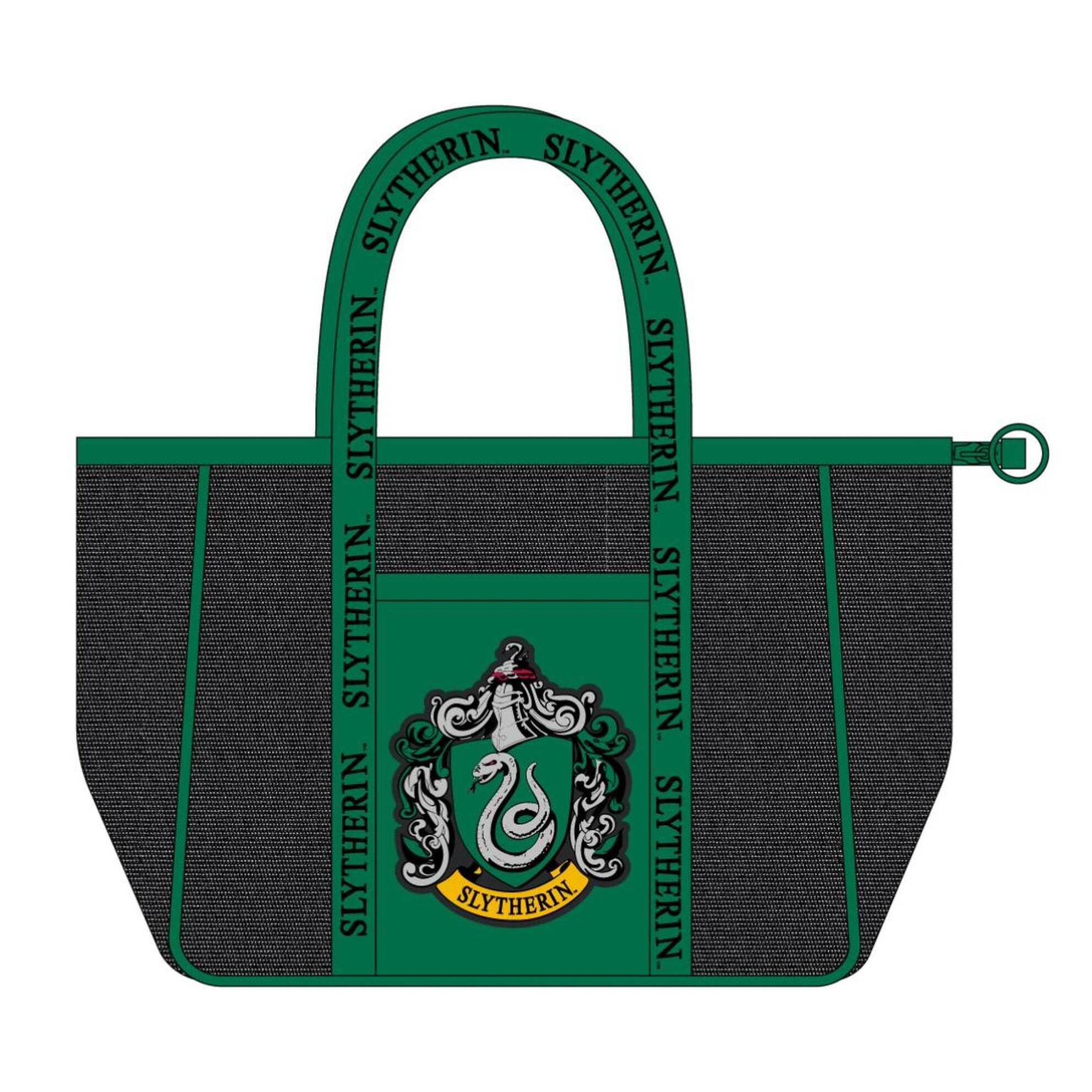 Bolsa playa premium harry potter slytherin en poliéster