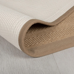 Tapis en jute antiderapant de couloir KIRA