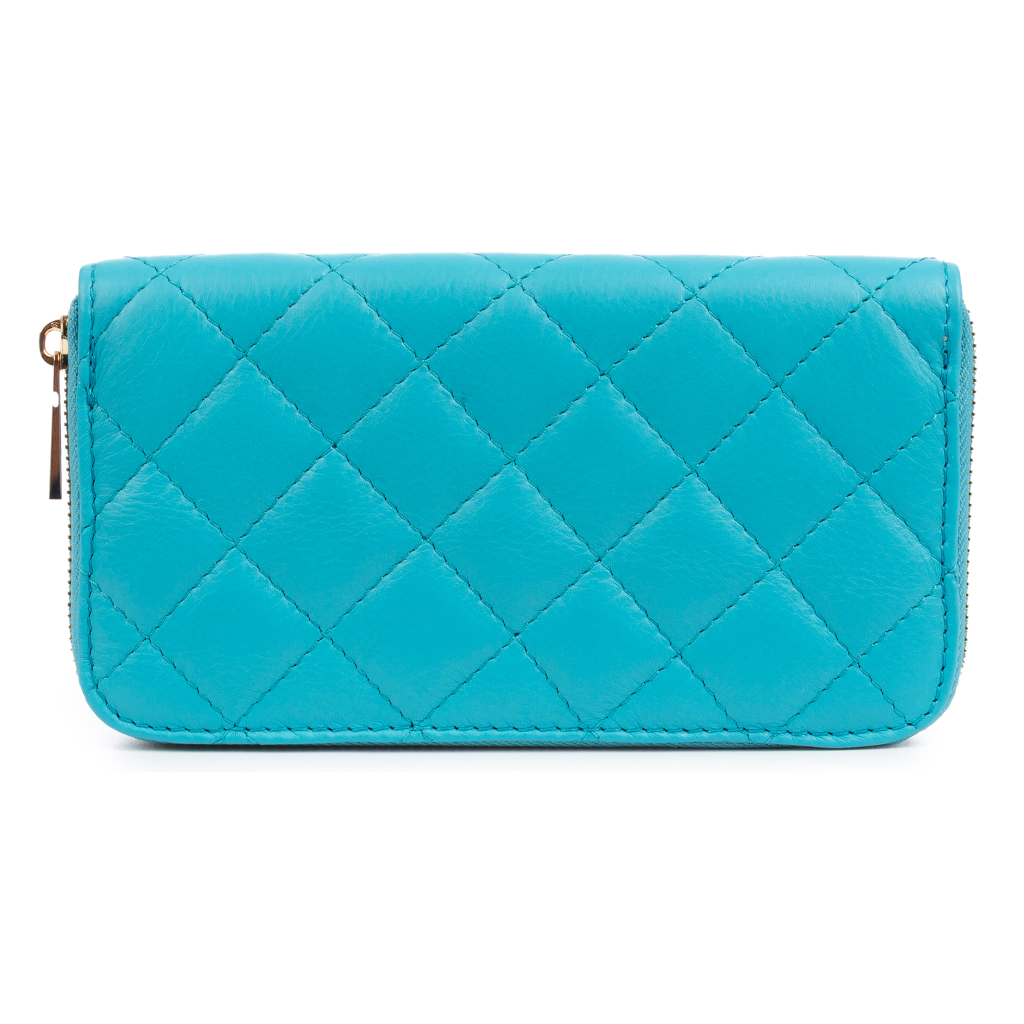 Andali cartera mujer. Piel auténtica acabado Sauvage acolchado.