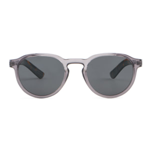 Gafas de sol OCEAN LA ROCHELLE - Azul oscuro / Gris transparente con patillas en carey y lente ahumada