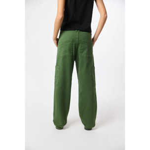 PANTALÓN CARGO MUJER HEART VERDE