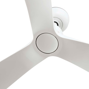 OUTWOOD L Ventilatore a soffitto bianco IP44 1X27