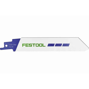 Lame de scie sabre Metal/Stainless Steel HSR 230/1,6 BI/5 FESTOOL pour RSC 18 - 5 pièces - 577490