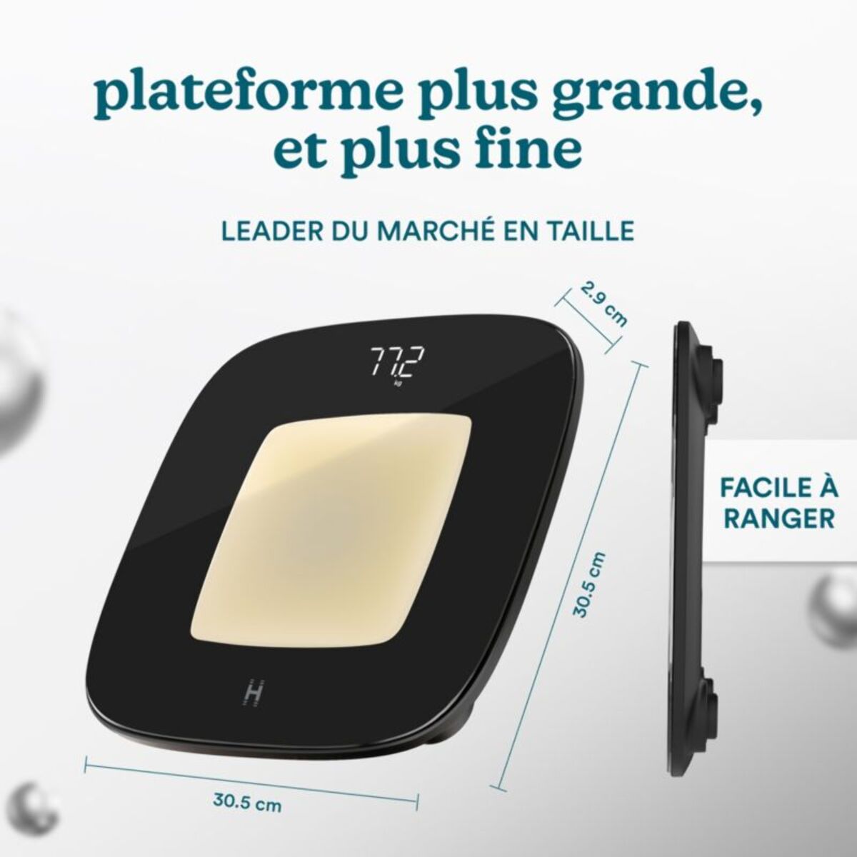 Pèse personne HOMEDICS SCL-B100-BK