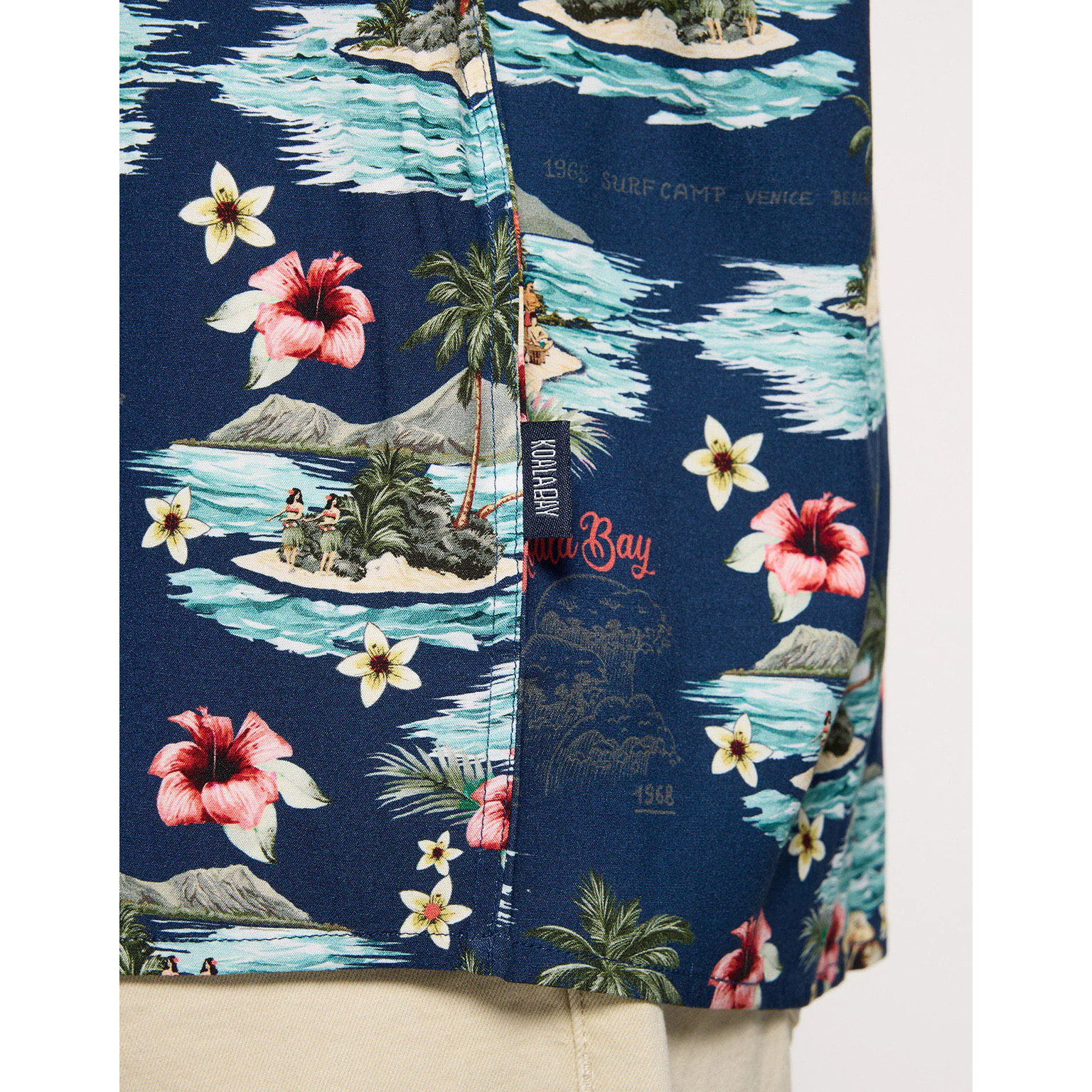 Camisa Manga Corta Azul Marino - Cashito