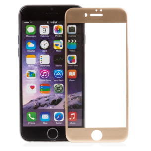 DAM PROTEZIONE IN VETRO TEMPERATO CON BORDO NERO IPHONE 7/IPHONE 8 613 Cm. Colore: oro