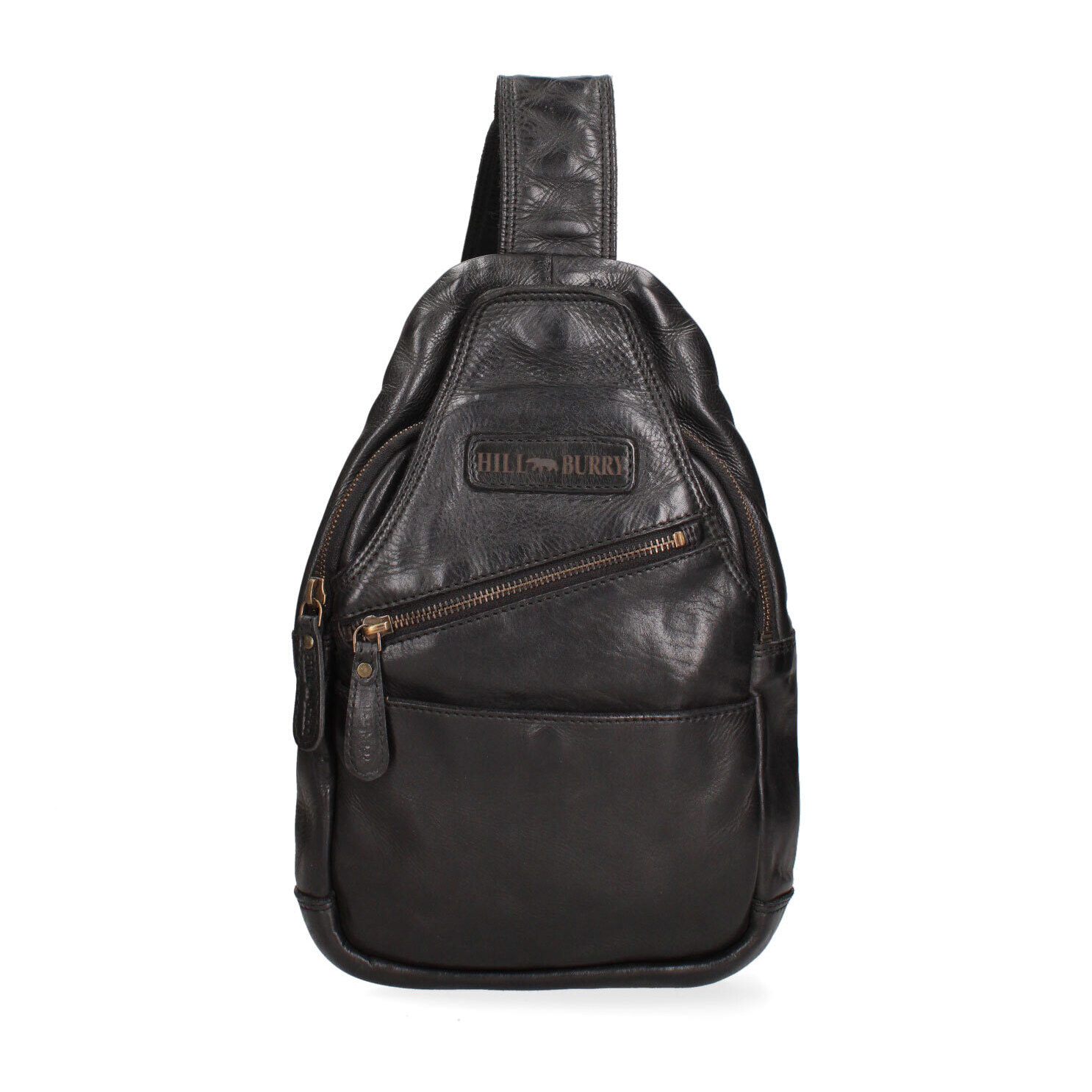 Marsupio uomo in vera pelle - Modello Erevan Elite - Casual - 21.0 x 32.0 x 5.0 cm