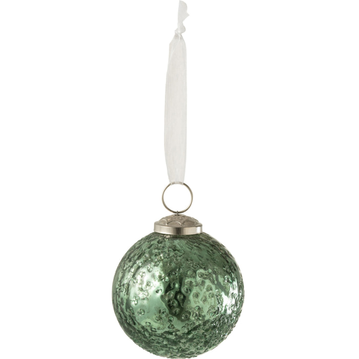 J-Line boule de Noël - verre - vert - small - 4 pcs