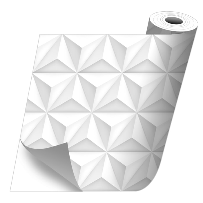 Stickers adhesivos de CERAMIKO - Triángulos 3d 50x100