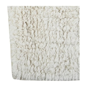 Tapis de bain Coton 45x70cm Blanc MSV