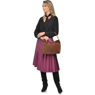 Borsa a tracolla Isabella Rhea Marrone