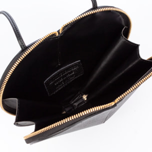 Barbaresco borsa a spalla donna, a forma di cuore. Pelle autentica Dollaro.