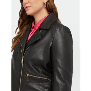 Fiorella Rubino - Chaqueta biker - Negro