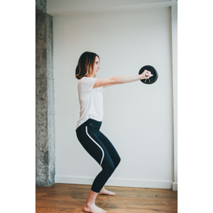 Mallas slim de cintura alta para mujer BLUEBALL Nerea - Negro