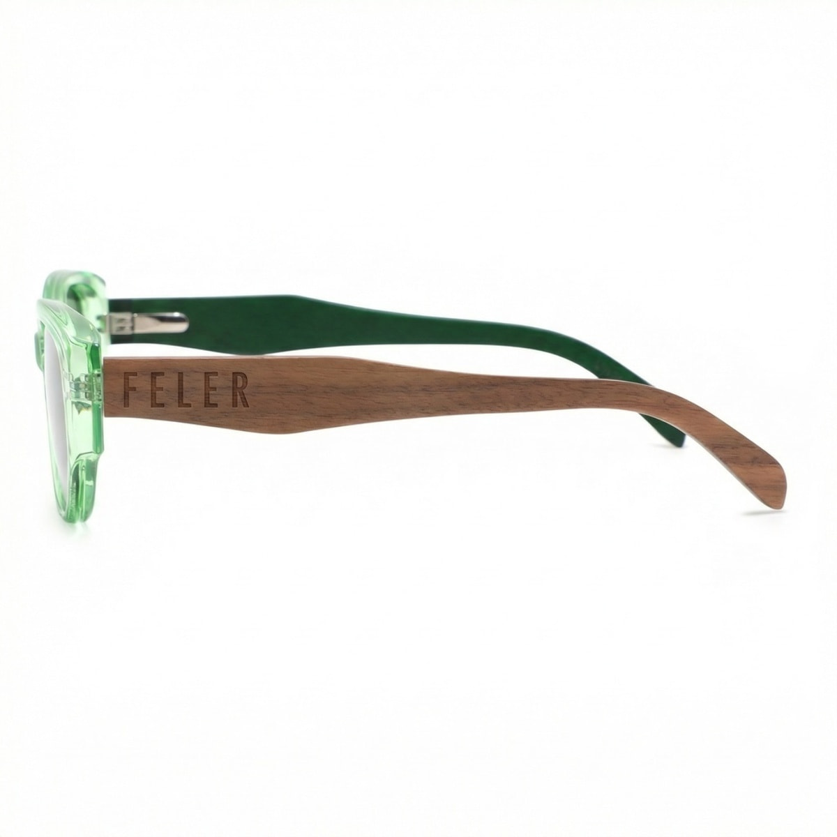 Gafas de Sol Feler 1616-3 Polarizadas de Madera Unisex 55 mm