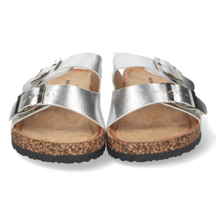 Sandalia de Plana Bio con Hebillas Buonarotti