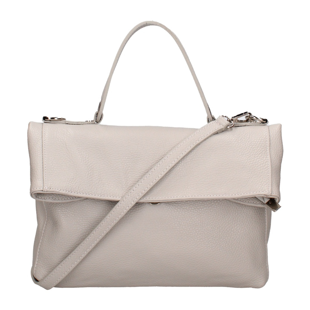 Borsa a spalla da donna - Modello False - Vera pelle - 34.0 x 21.0 x 12.0 cm