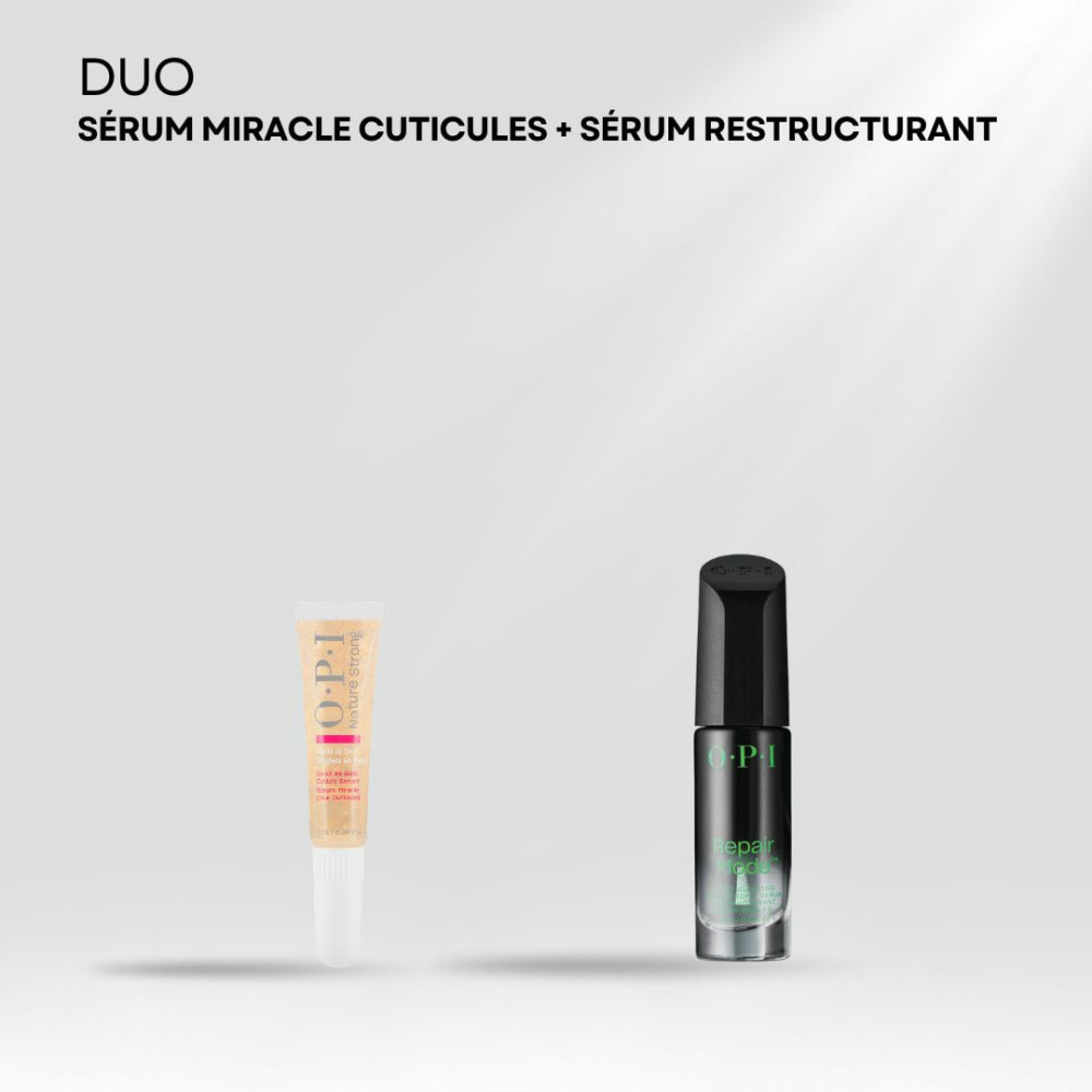 Repair Mode - Sérum Restructurant pour les Ongles fragiles et endommagés - 9ml Sérum Miracle pour Cuticules Nature Strong, 7ml
