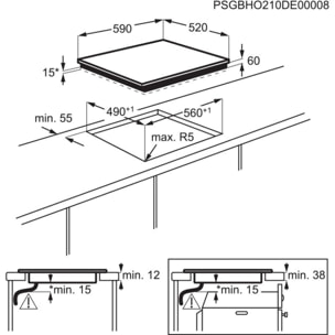 Table induction FAURE FITN632K