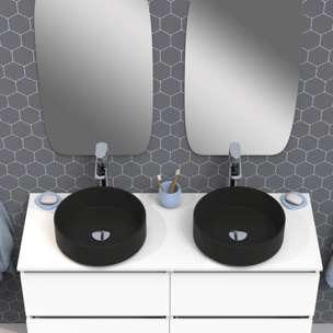 Ensemble de salle de bain IRONA 2C TOP, 120cm, comprend lavabo et miroir