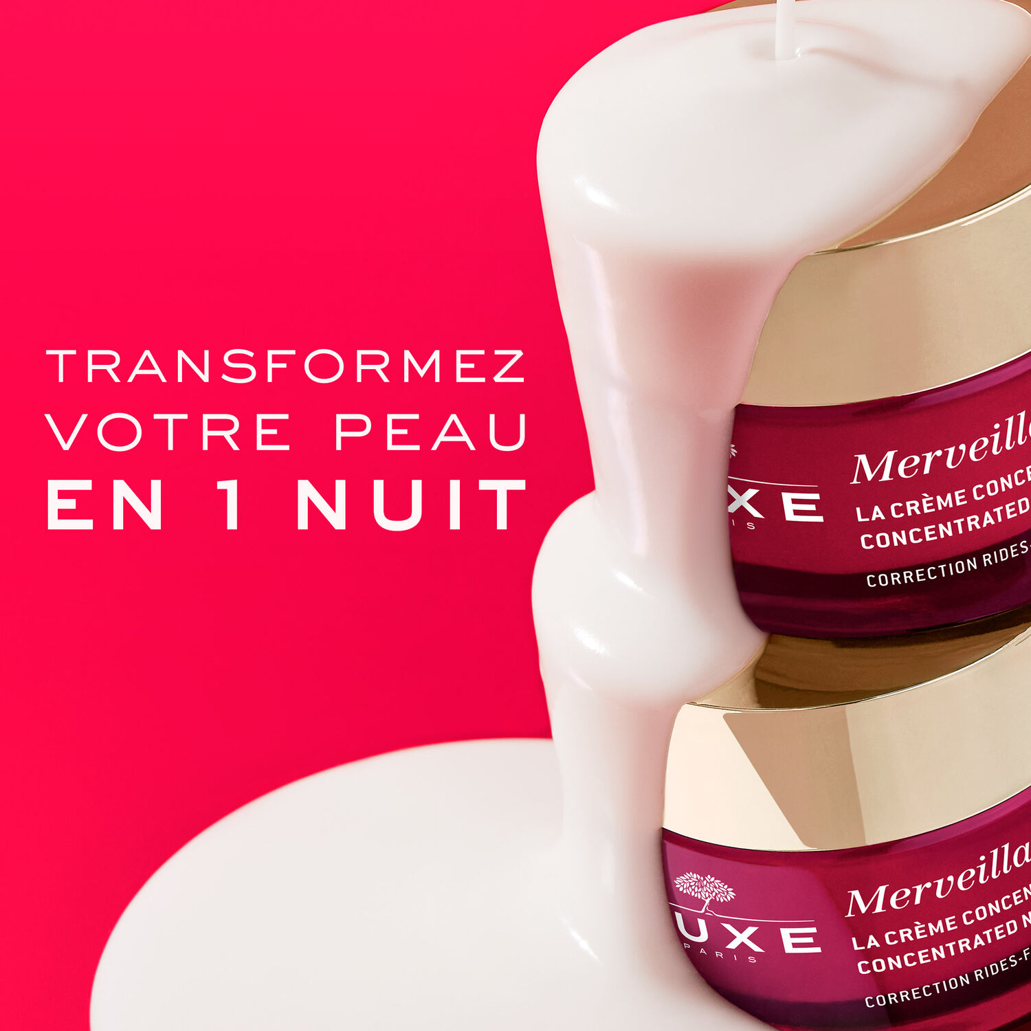 Merveillance Lift  - Crème Anti-âge Concentrée de Nuit- Toutes peaux - 50ml