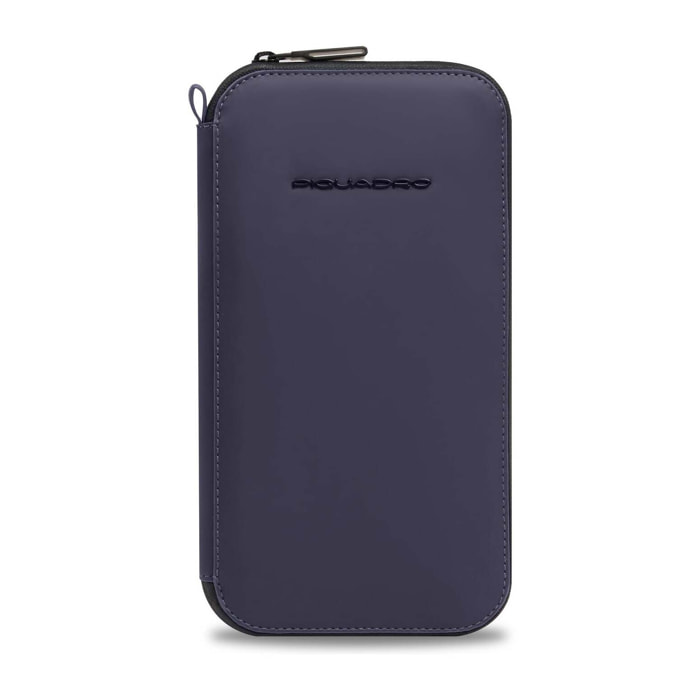 Piquadro Porta passaporto con zip