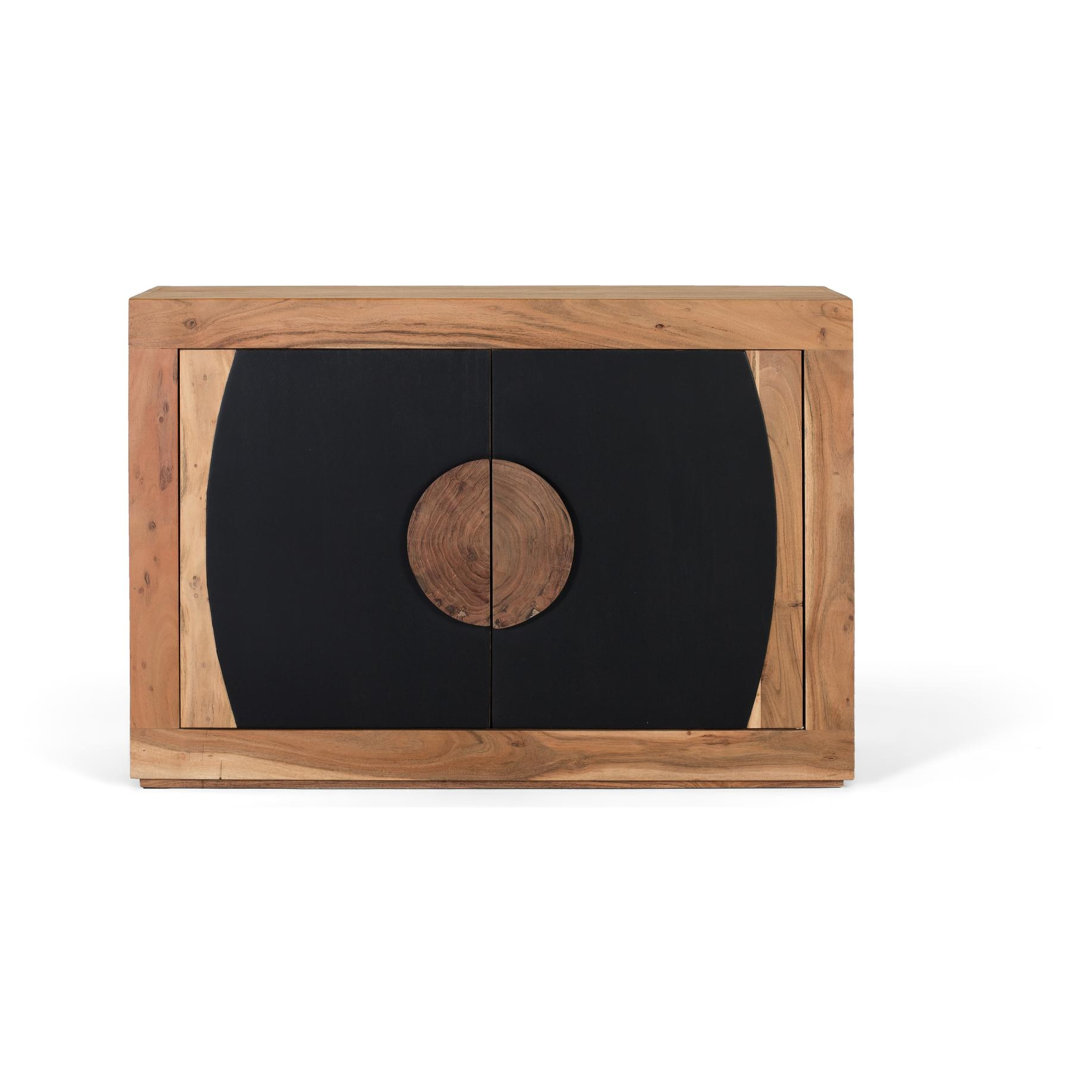 Aparador de Madera de Acacia Estilo Rústico Contemporáneo