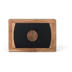 Aparador de Madera de Acacia Estilo Rústico Contemporáneo