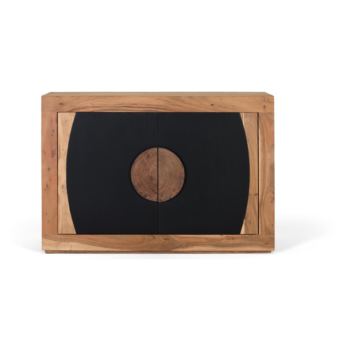 Aparador de Madera de Acacia Estilo Rústico Contemporáneo