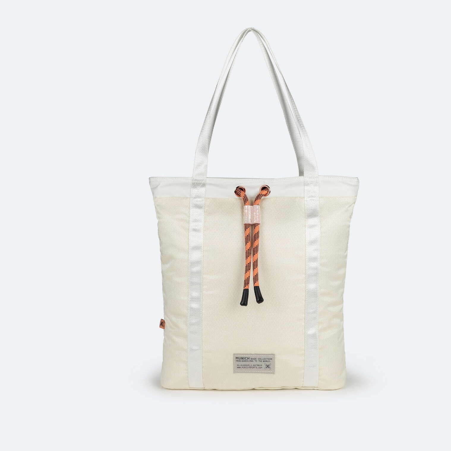 DEEP TOTE BACKPACK WHITE