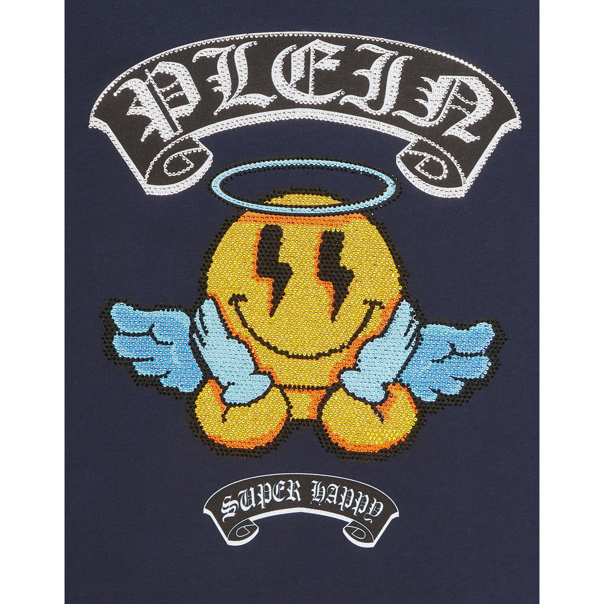 PHILIPP PLEIN Camiseta Cuello Redondo Ss SMILE